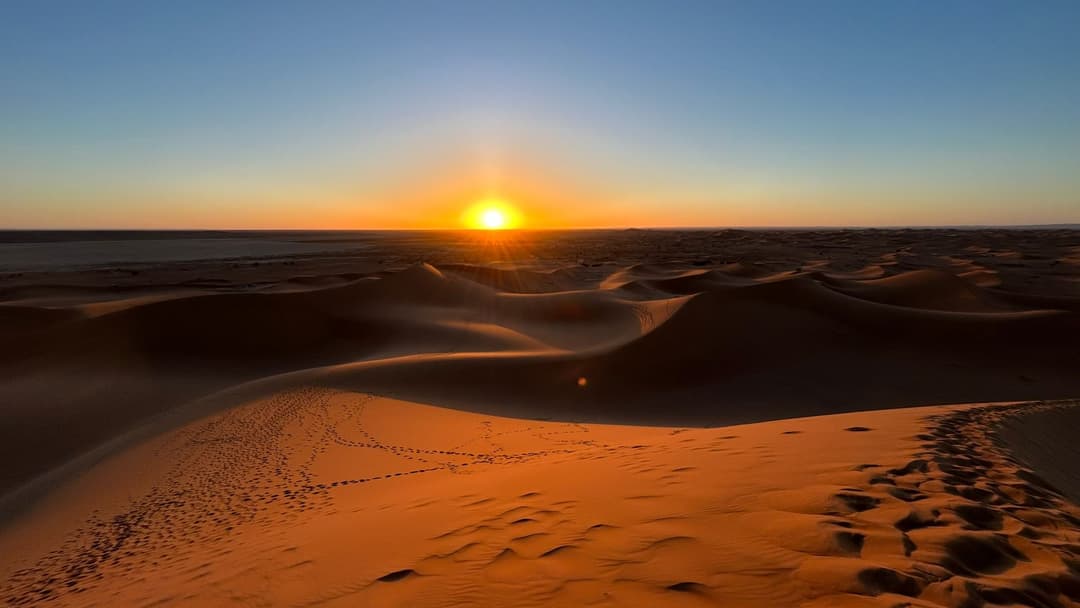 The Chegaga Dunes from Foum Zguid img